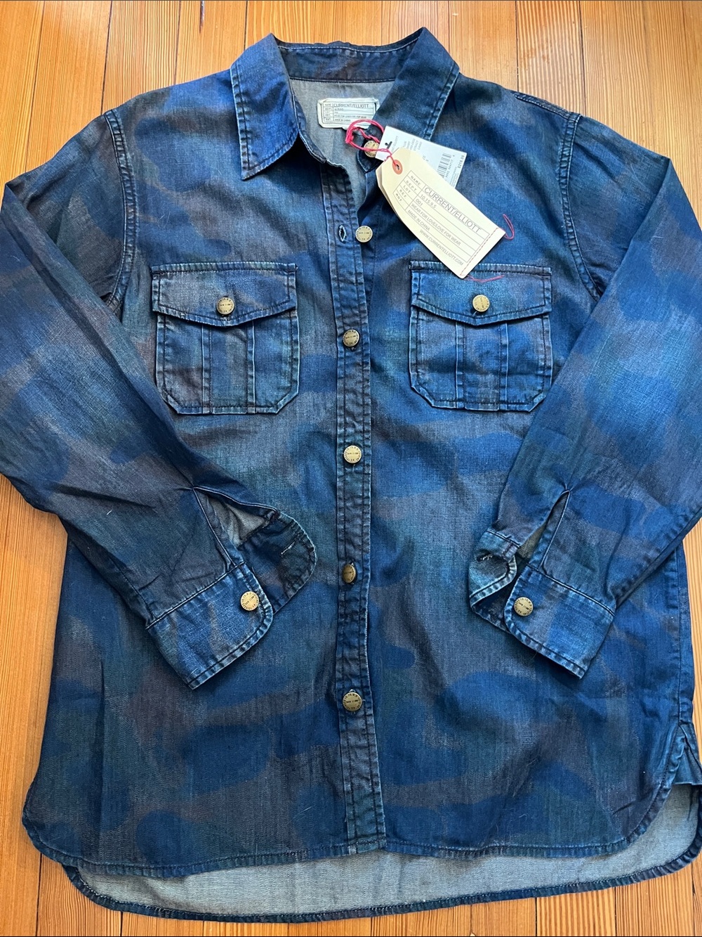 NWT Current / Elliott The Surplus Perfect Shirt